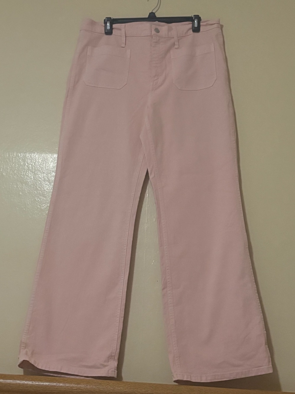 J. Crew Women's Peach Wide Leg Pants